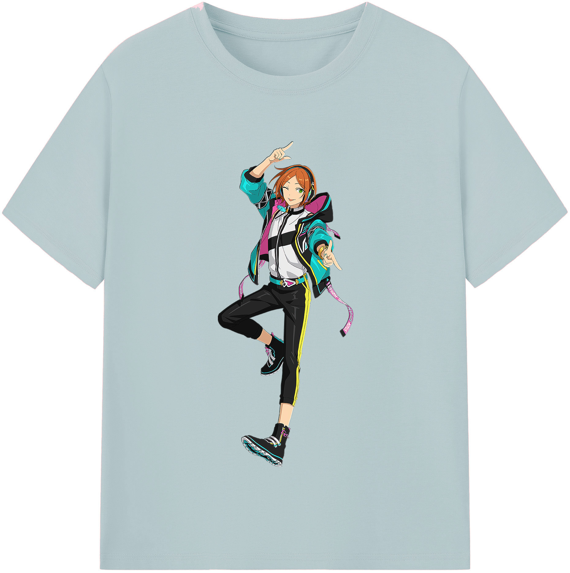 （画像用） あんさんぶるスターズ! Ensemble Stars 綿100％半袖Tシャツ（フロントプリント）